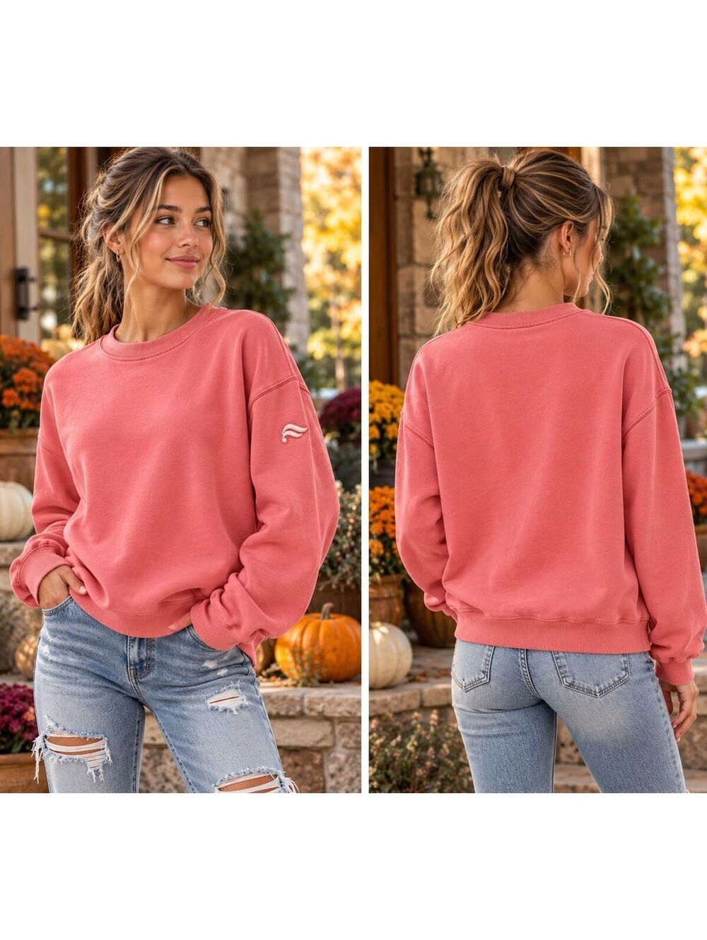 Fabletics soft crewneck sweatshirt small